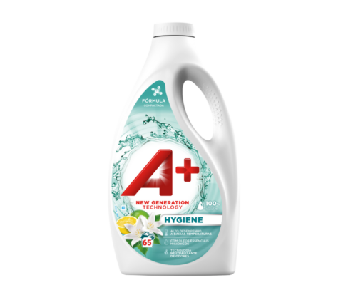 A+ Líquido Hygiene - Embalagem 65 lavagens